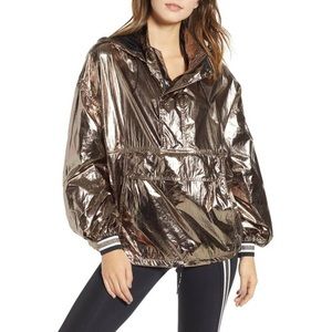 Ivy Park half zip metallic pullover